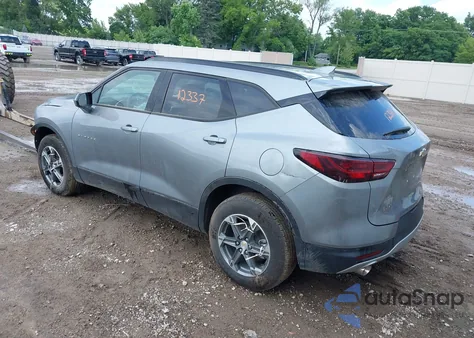 2024 Chevrolet Blazer Fwd 2Lt из США, поврежденный, VIN 3GNKBCR43RS125582